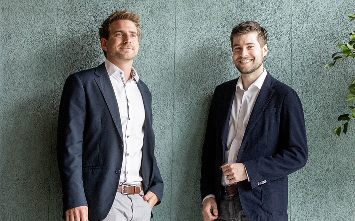sproof Gründer Clemens Brunner und Fabian Knirsch