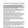 Neue Masterstudiengänge ab 2024